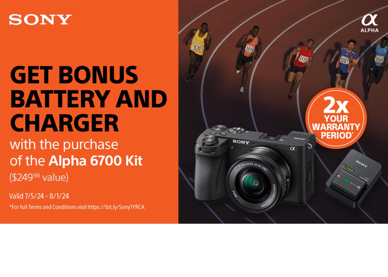 Great offer on the Sony a6700