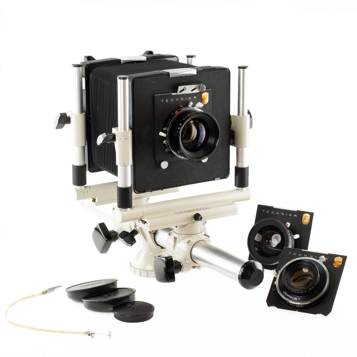 Linhof Kardan Color 45s ensemble with three lenses *A*