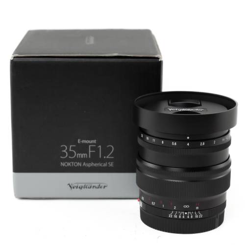 Voigtlander Nokton 35mm f/1.2 pour monture Sony E - *A+*