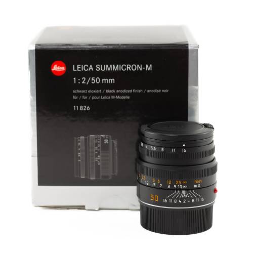 Leica Summicron-M 50mm f/2 (E39)  *A+*