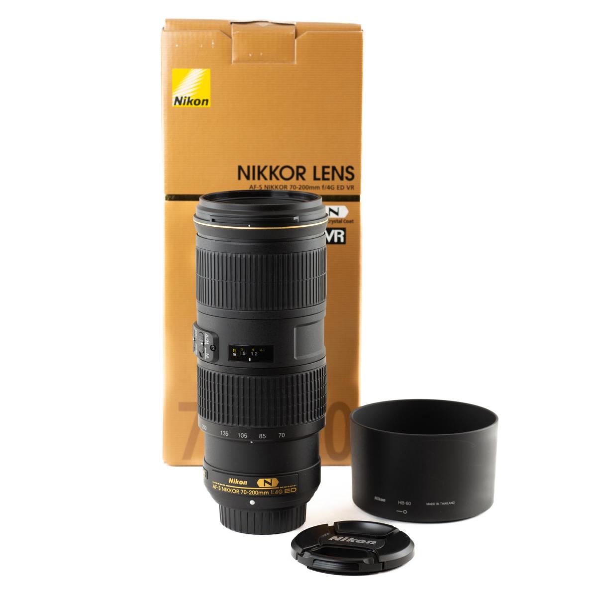 Nikon NIKKOR AF-S 70-200mm f/4 G ED VR *A+*