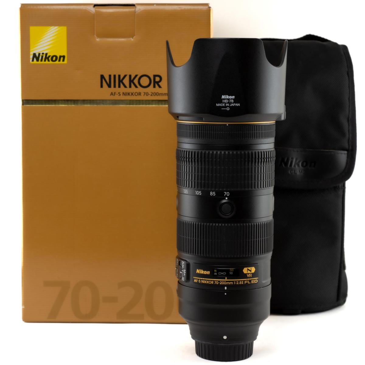 AF-S NIKKOR 70-200mm f/2.8E FL ED VR *A+*