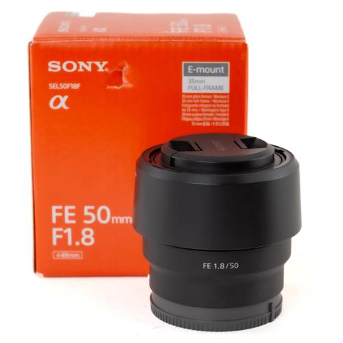 Sony FE 50mm f1.8 - *A+*