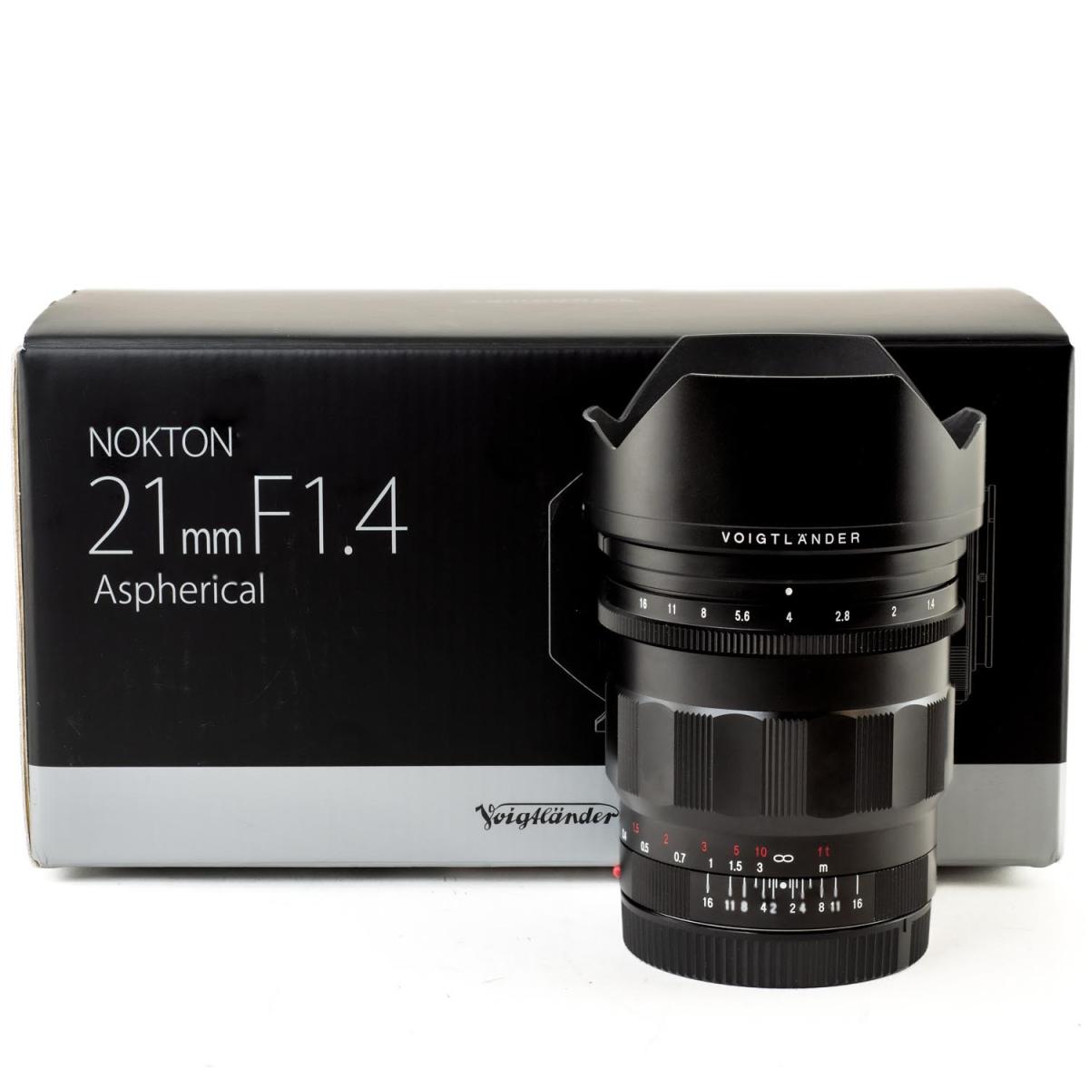 Voigtlander Nokton 21mm F1.4 ASPH for Sony E Mount - *A+*