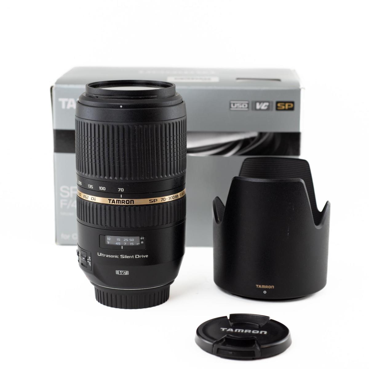 Tamron SP 70-300mm f/4-5.6 Di VC USD - EF mount *A*