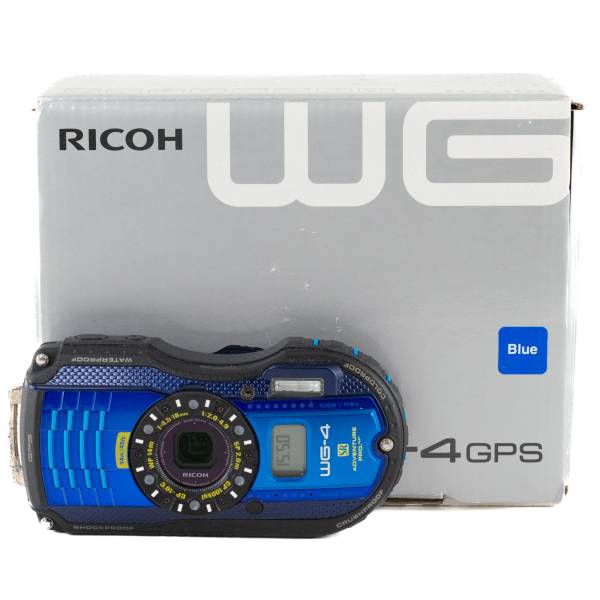 Ricoh WG-4GPS Bleu - *A-*